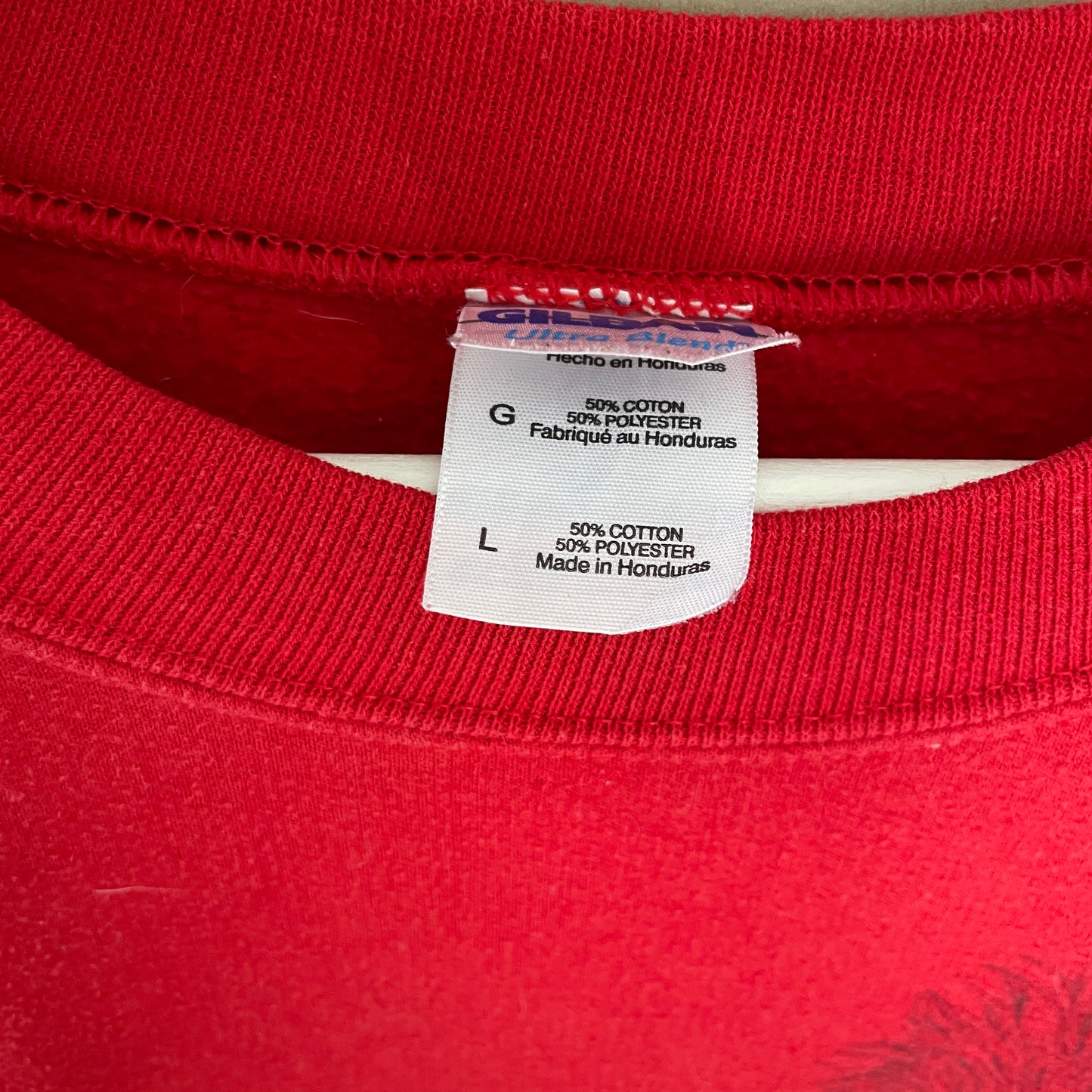 Rød Vintage Pitt State National Champions Sweatshirt