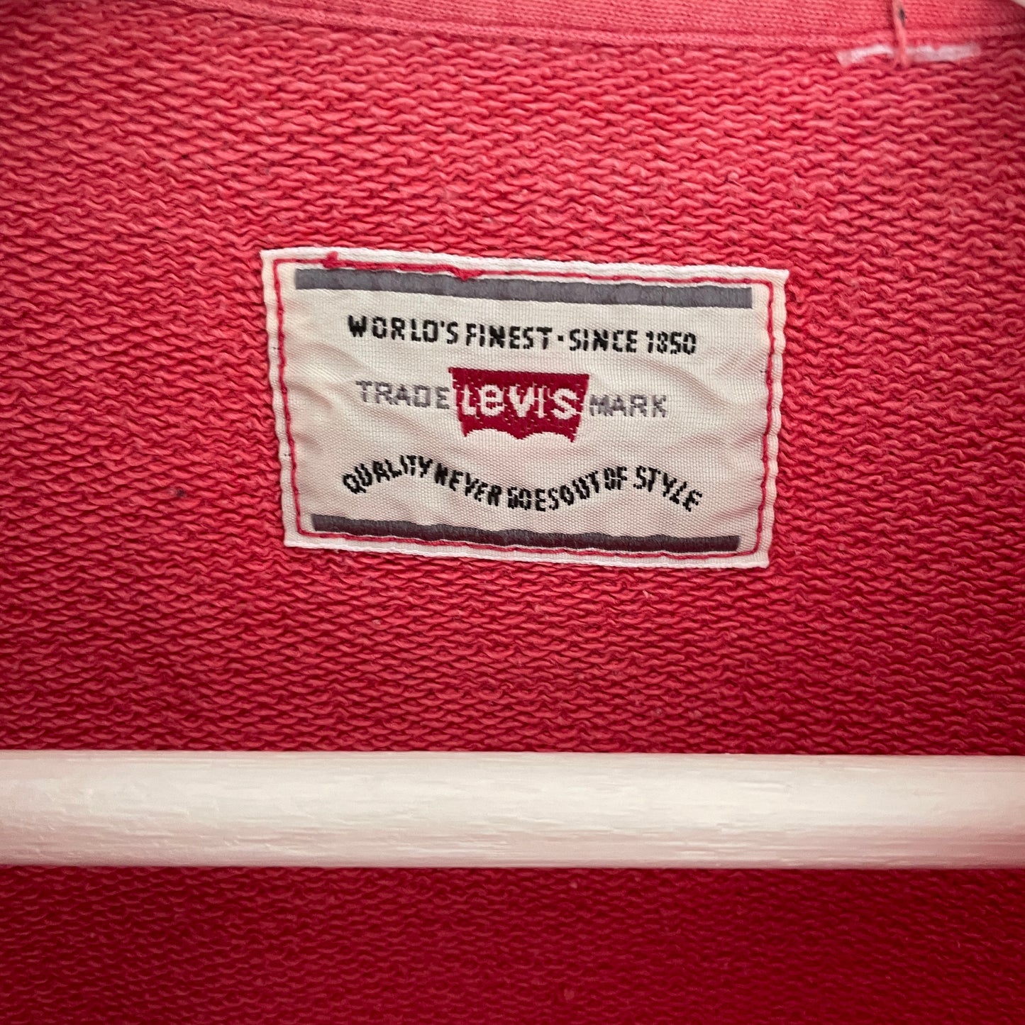 Rød Levi's San Francisco Tradition Sweatshirt