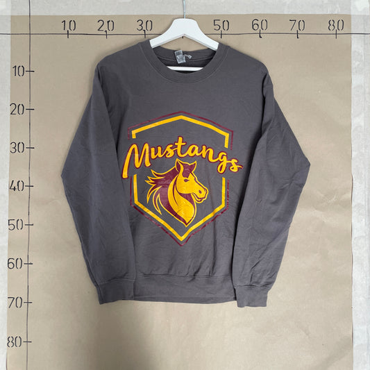 Grå Vintage Mustangs Sweatshirt