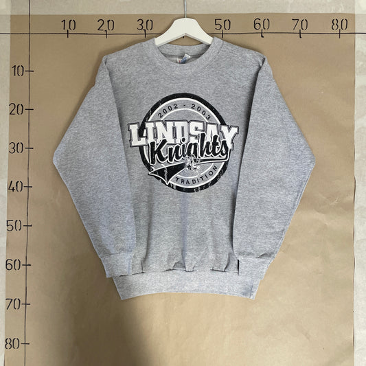 Grå Vintage Lindsay Knights Tradition Sweatshirt