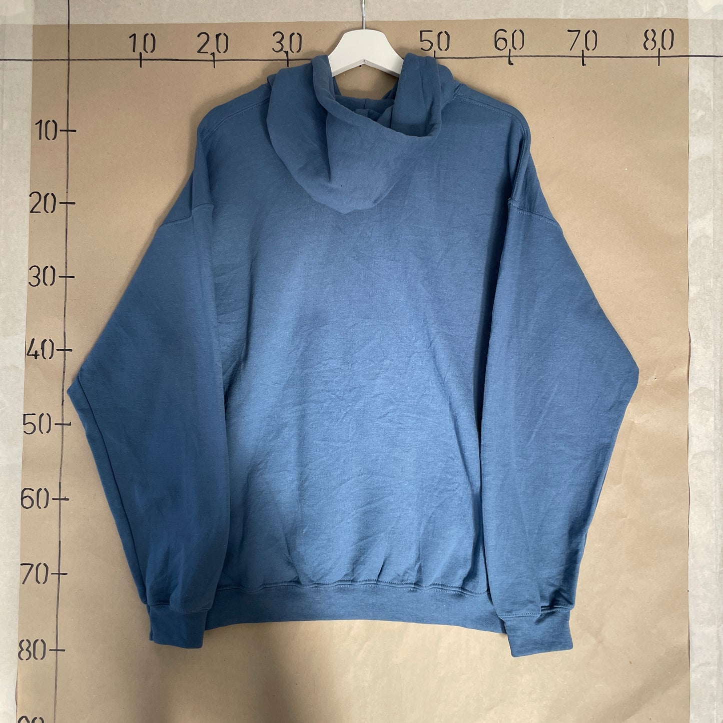 Blå Vintage Washington D.C USA Hoodie