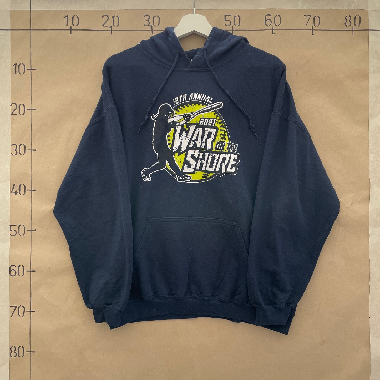 Blå Vintage War On The Shore 2021 Hoodie