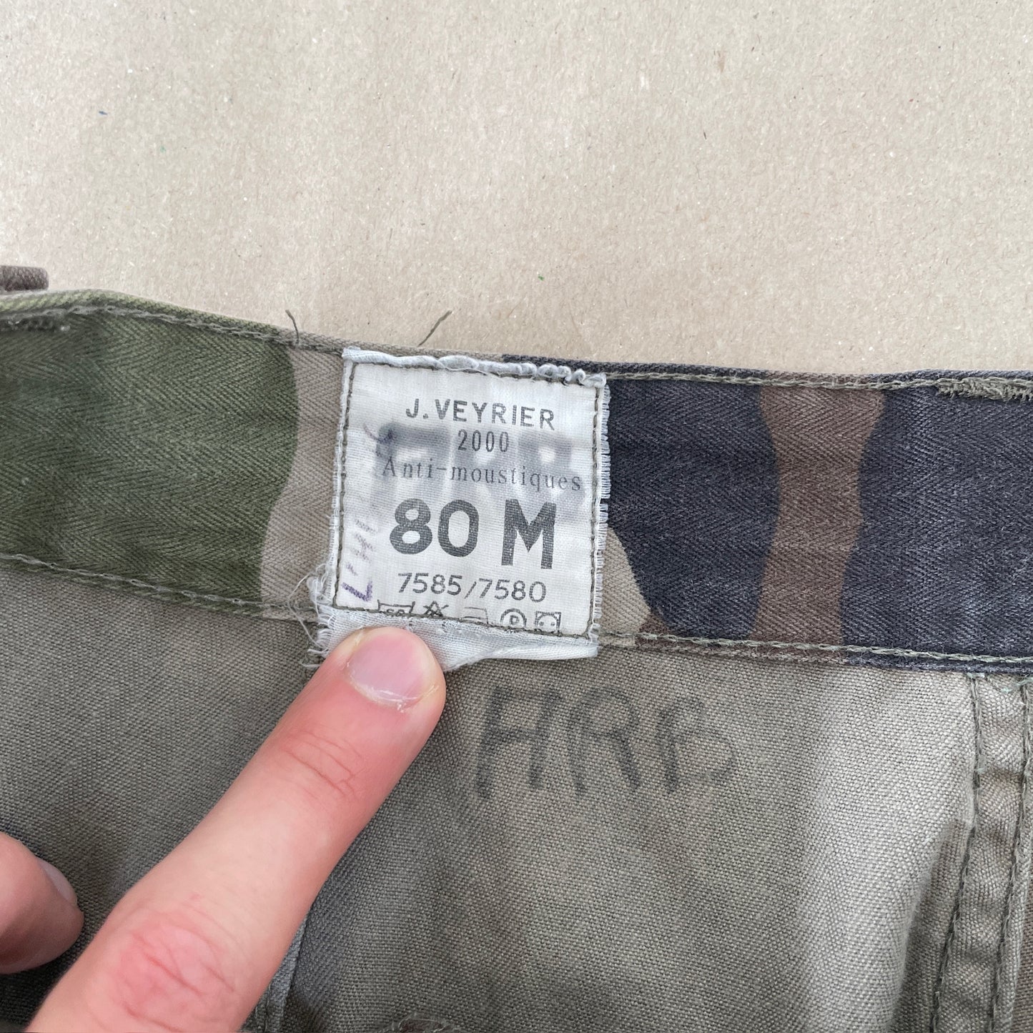Vintage Camouflage Cargobukser