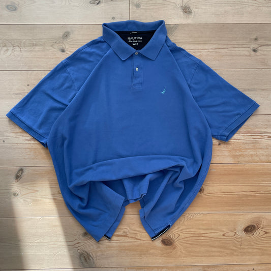 Blå Vintage Nautica Polo