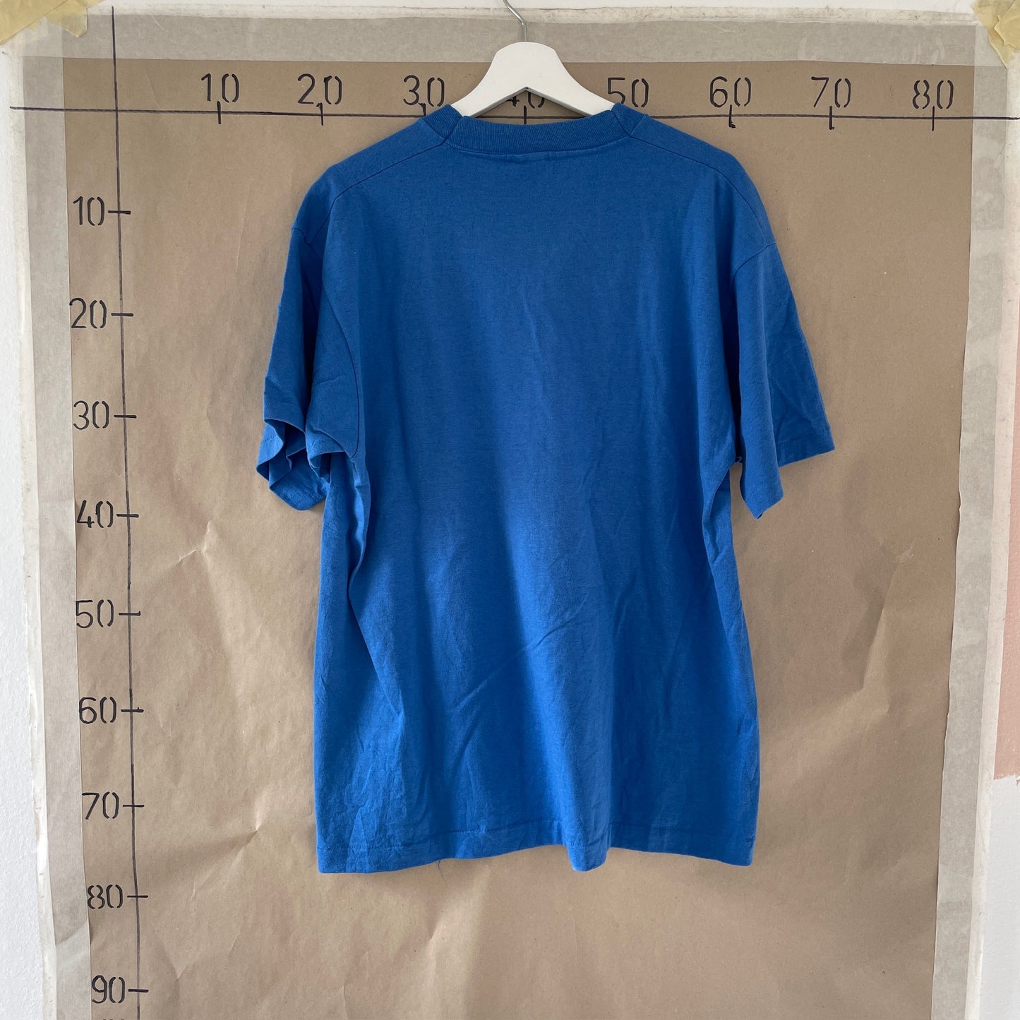 Blå & Hvid Vintage T-Shirt