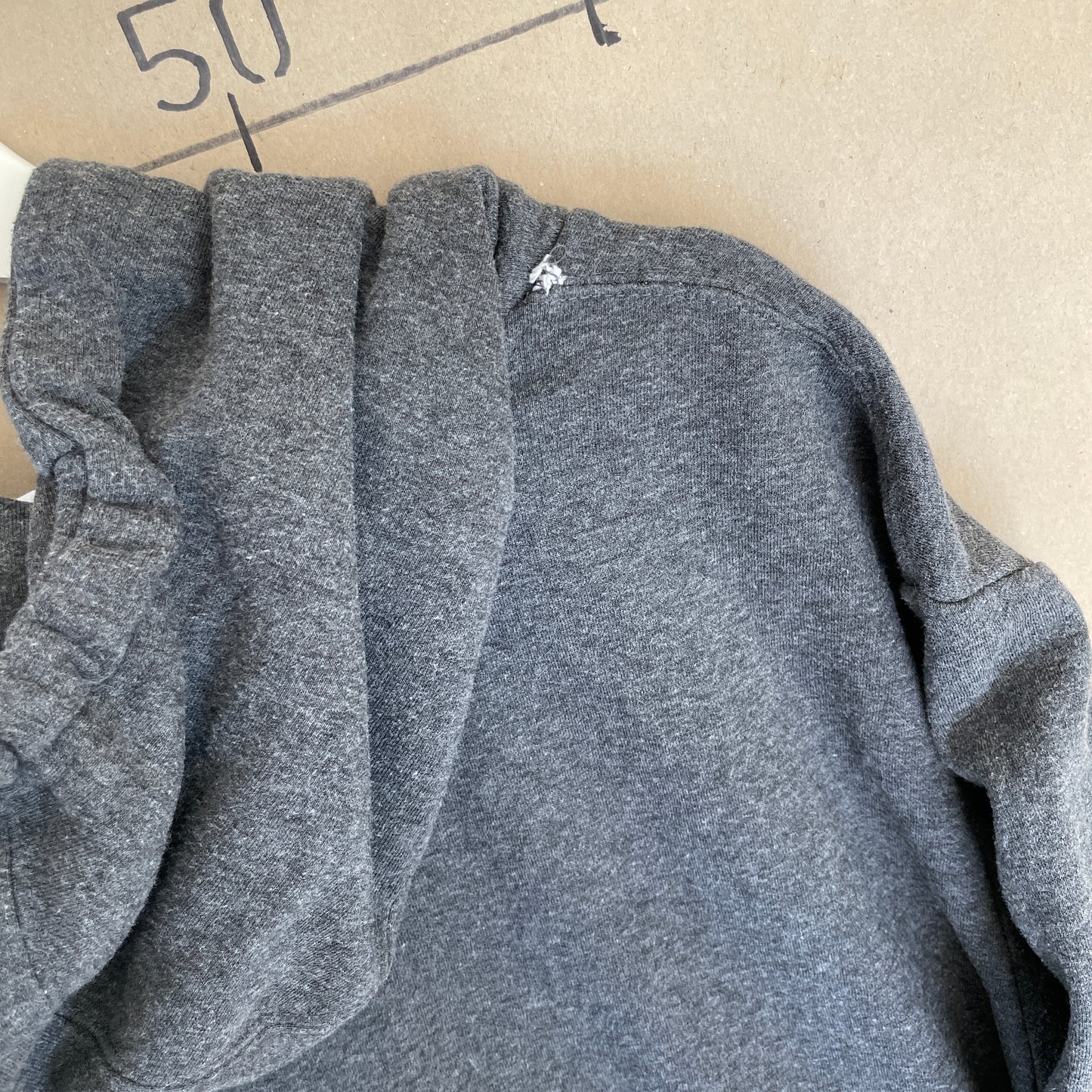 Grå Vintage MLB Indianapolis Indians Hoodie