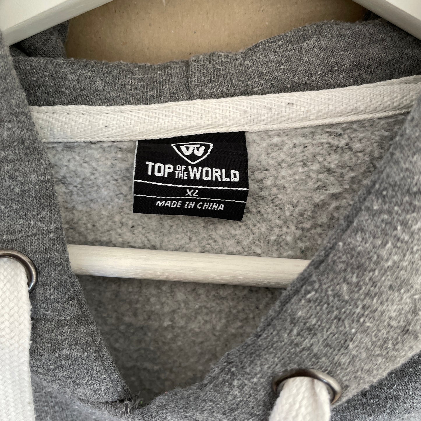 Grå Top Of The World Rose Hulman Hoodie