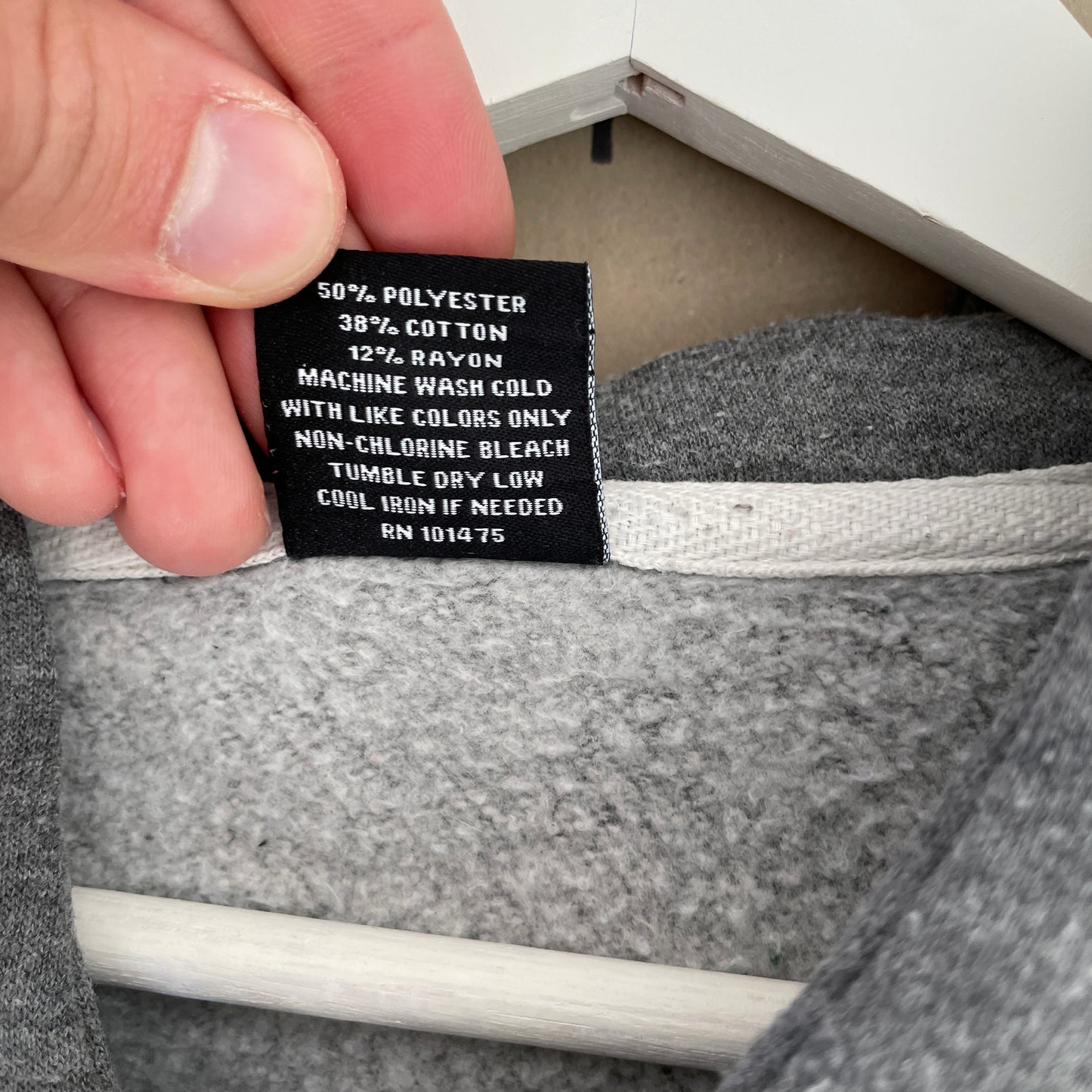Grå Top Of The World Rose Hulman Hoodie