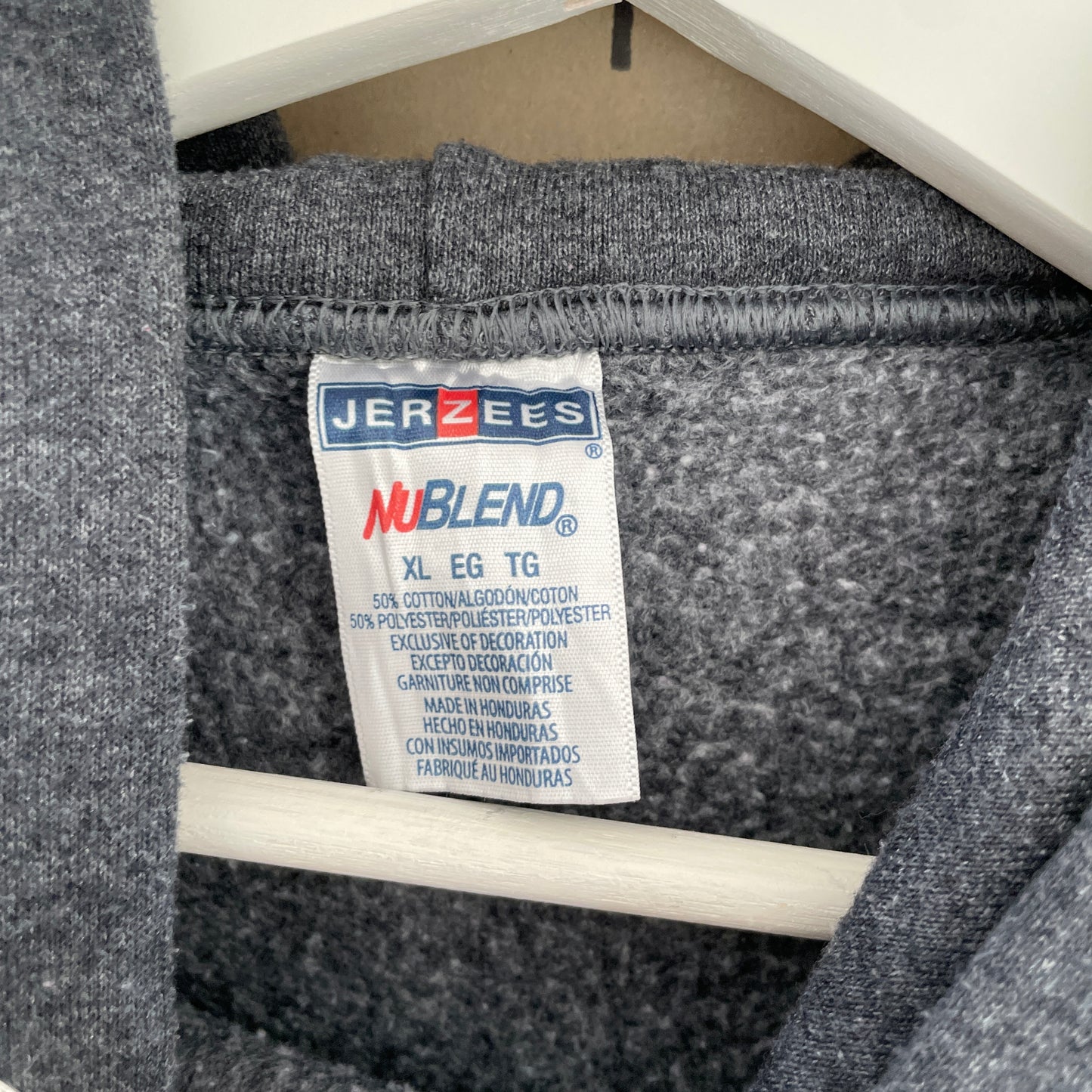 Grå Vintage Connell Eagles Football 2014 Hoodie