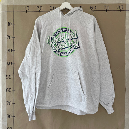 Grå Vintage Hoodie