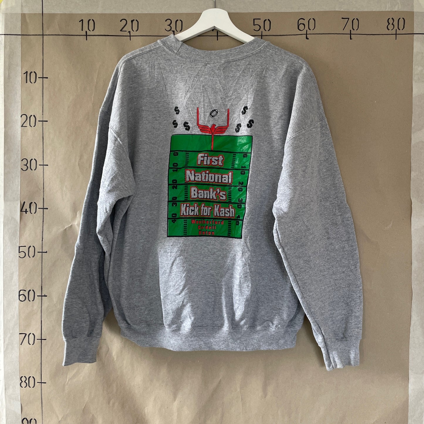 Grå Vintage Sweatshirt