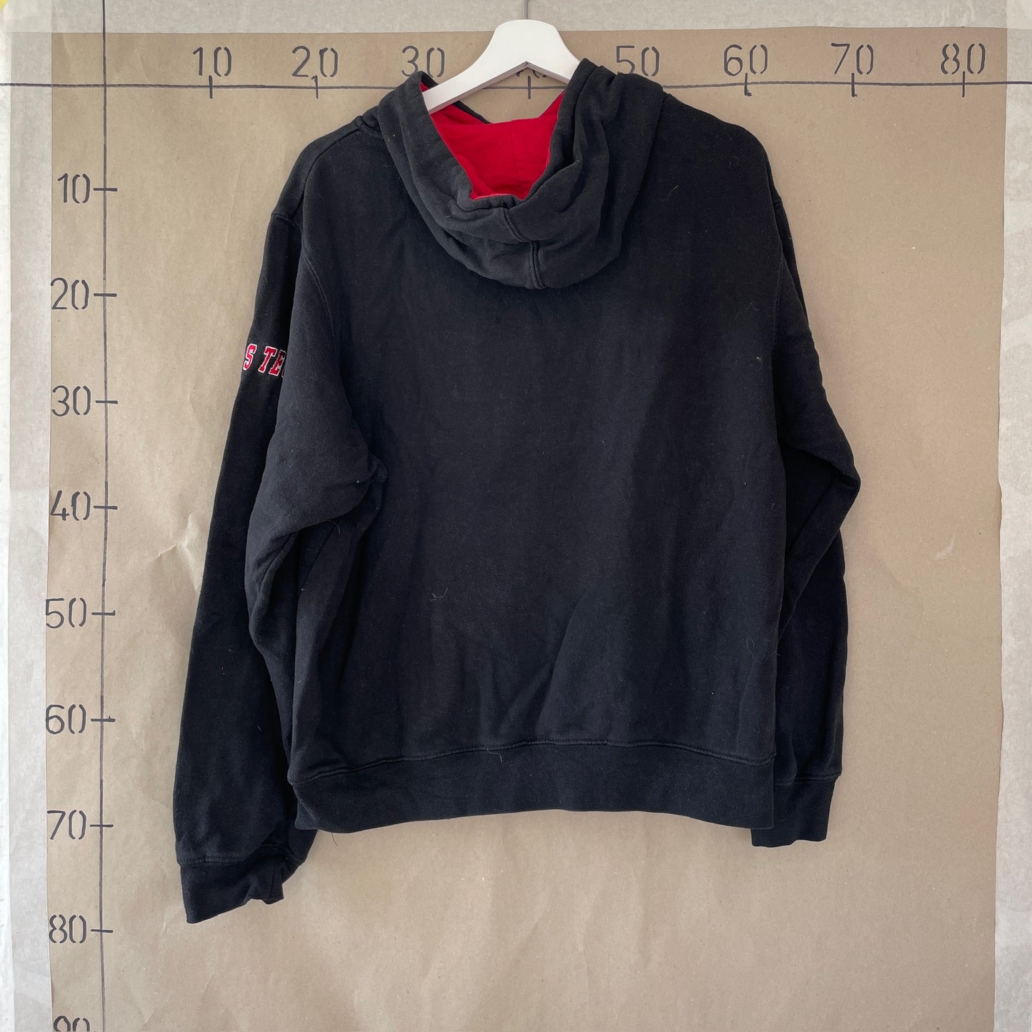 Sort Vintage Hoodie