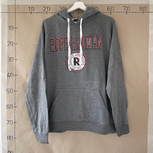 Grå Vintage Hoodie