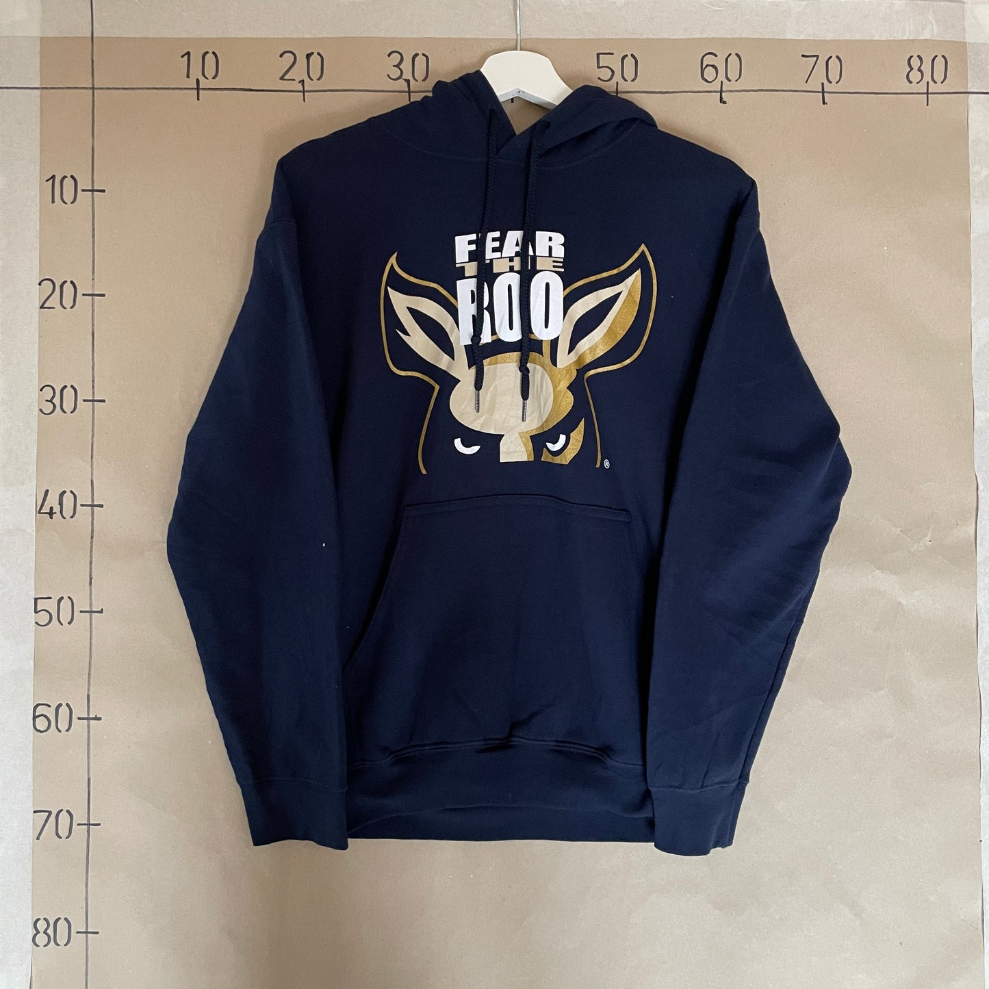 Blå Vintage Fear The Roo Hoodie