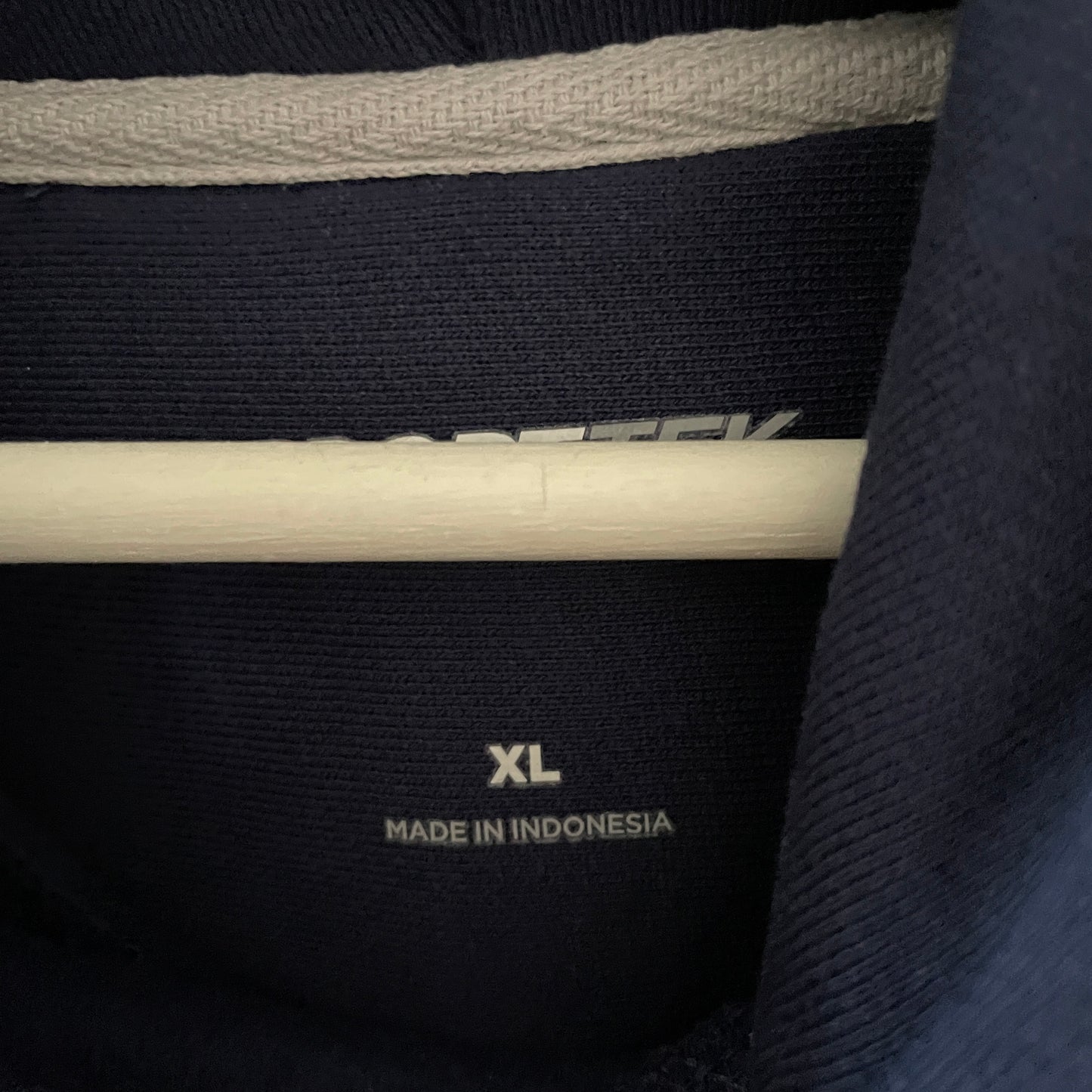 Blå Vintage Rockport Building Partners Hoodie