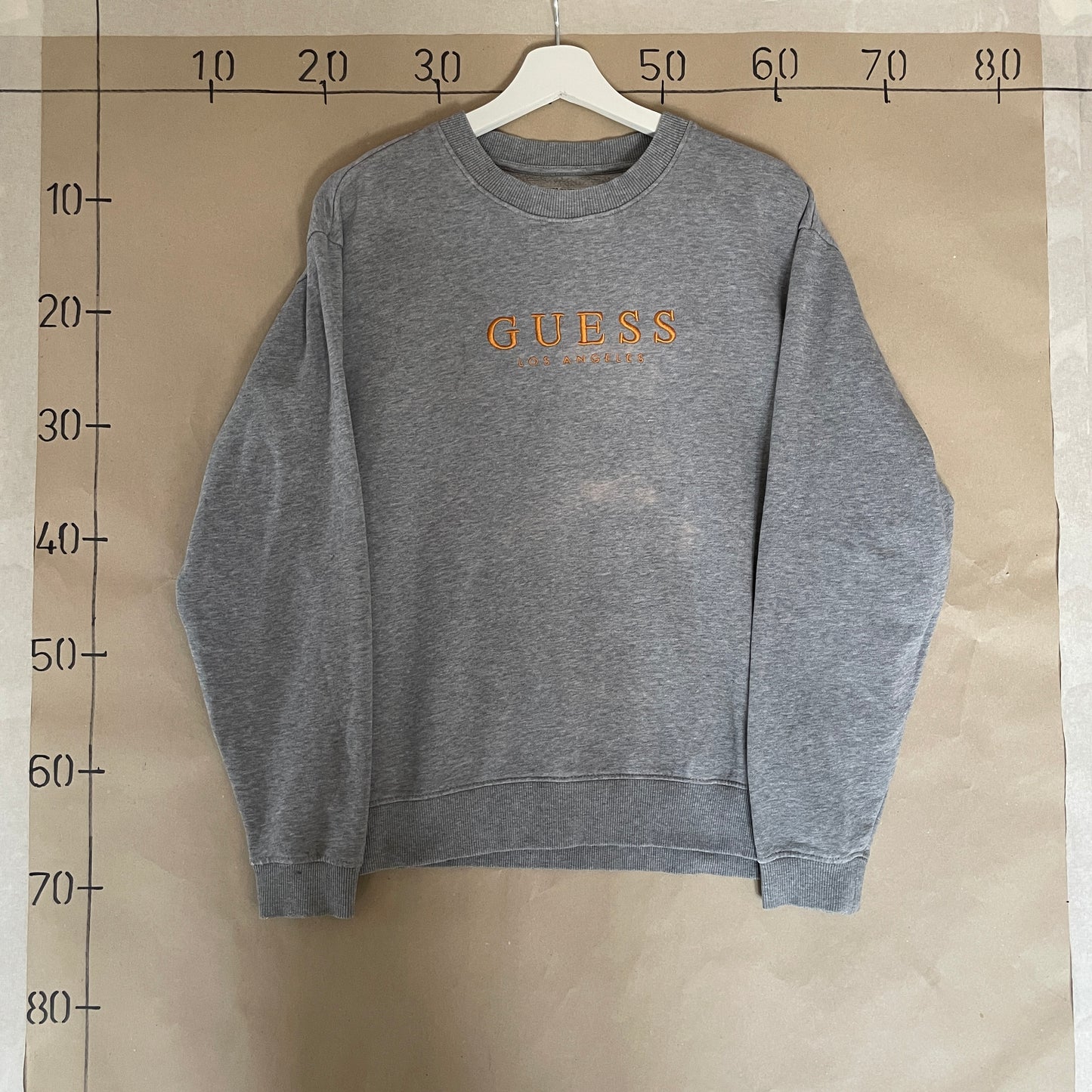 Grå Vintage Guess Sweatshirt