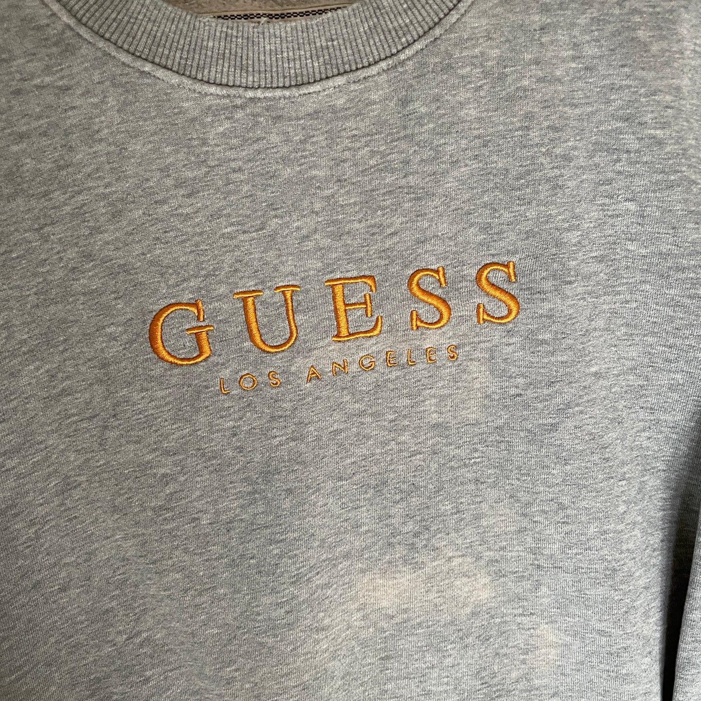 Grå Vintage Guess Sweatshirt