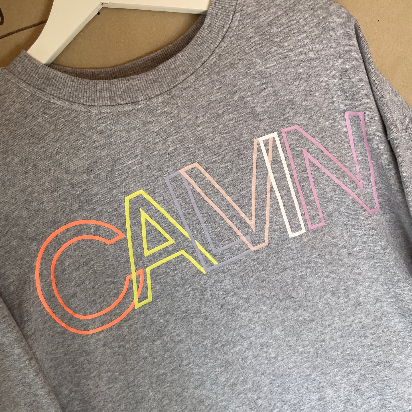 Grå & Multifarvet Calvin Klein Sweatshirt