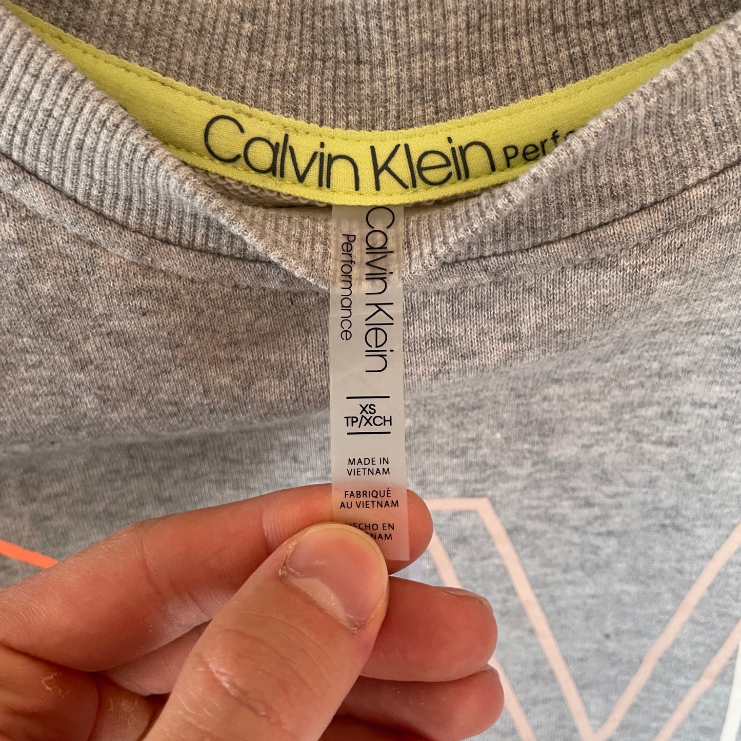 Grå & Multifarvet Calvin Klein Sweatshirt