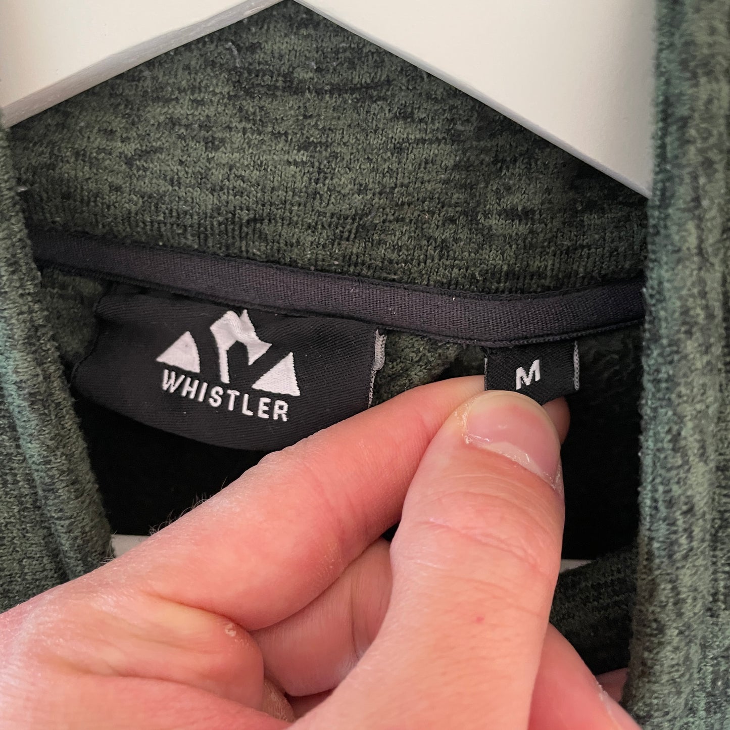 Armygrøn Vintage Fleece Sweatshirt