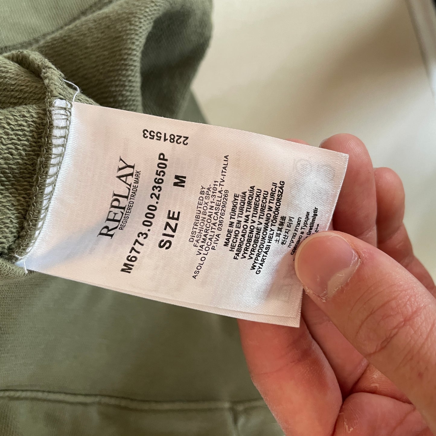 Grøn Replay Sweatshirt