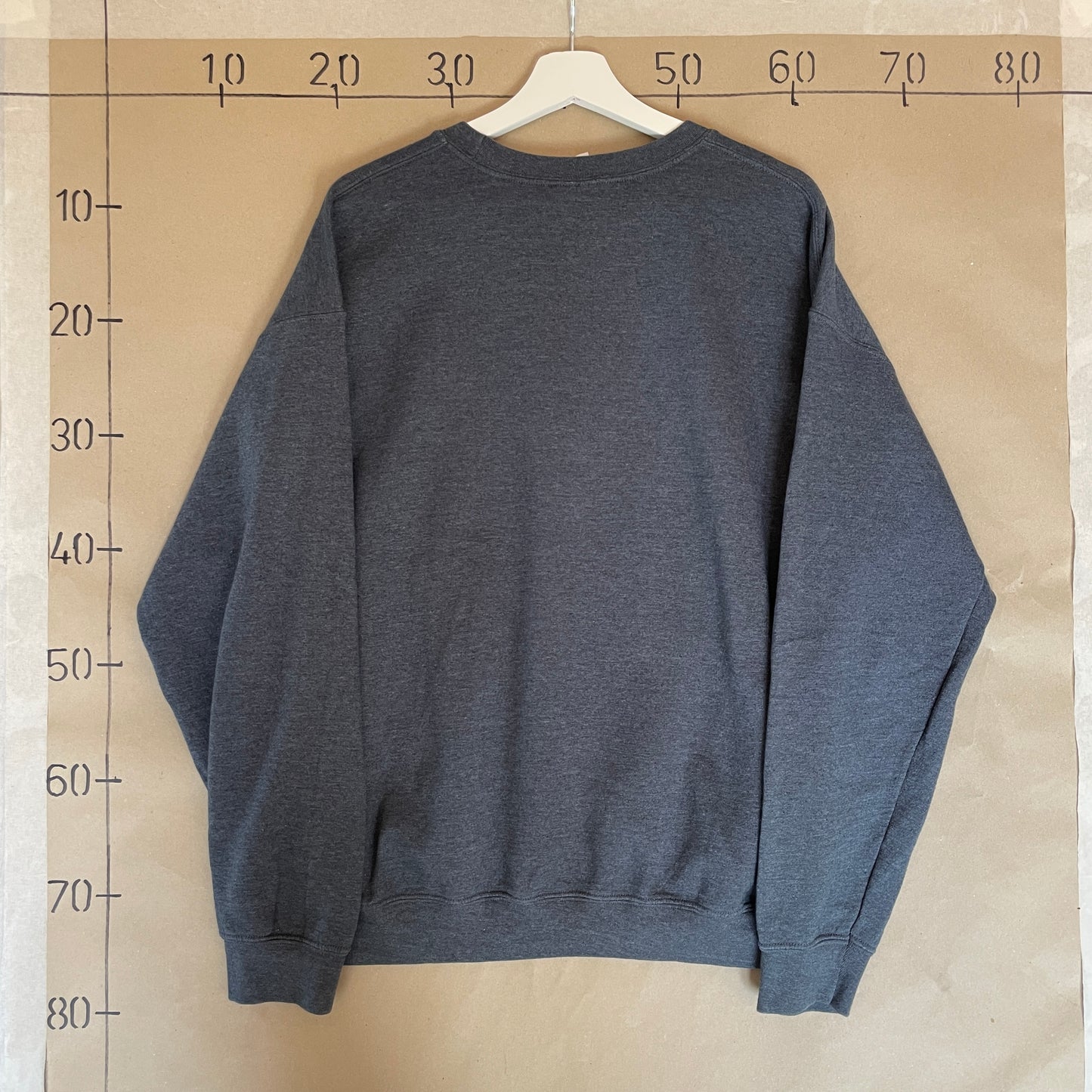 Grå Vintage Saginaw Valley College Sweatshirt