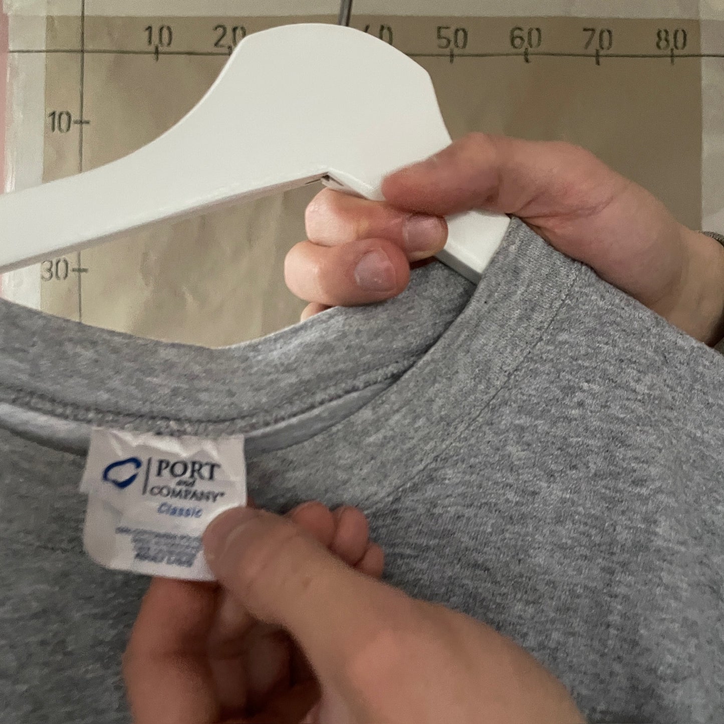 Grå Vintage Sweatshirt