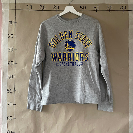 Grå Vintage NBA "Golden State Warriors" Sweatshirt