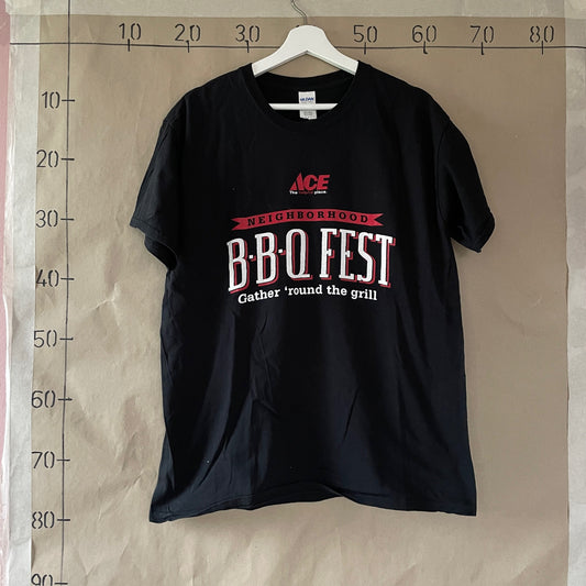 Sort Vintage "BBQ" T-Shirt