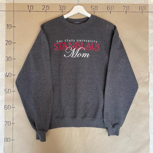 Grå Vintage ”Mom” College Sweatshirt
