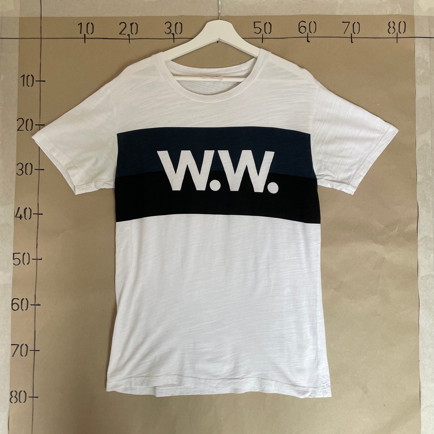 Hvid & Multifarvet Wood Wood T-Shirt