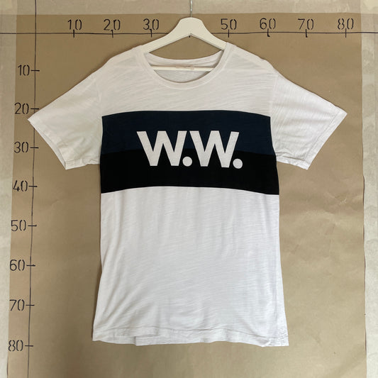 Hvid & Multifarvet Wood Wood T-Shirt