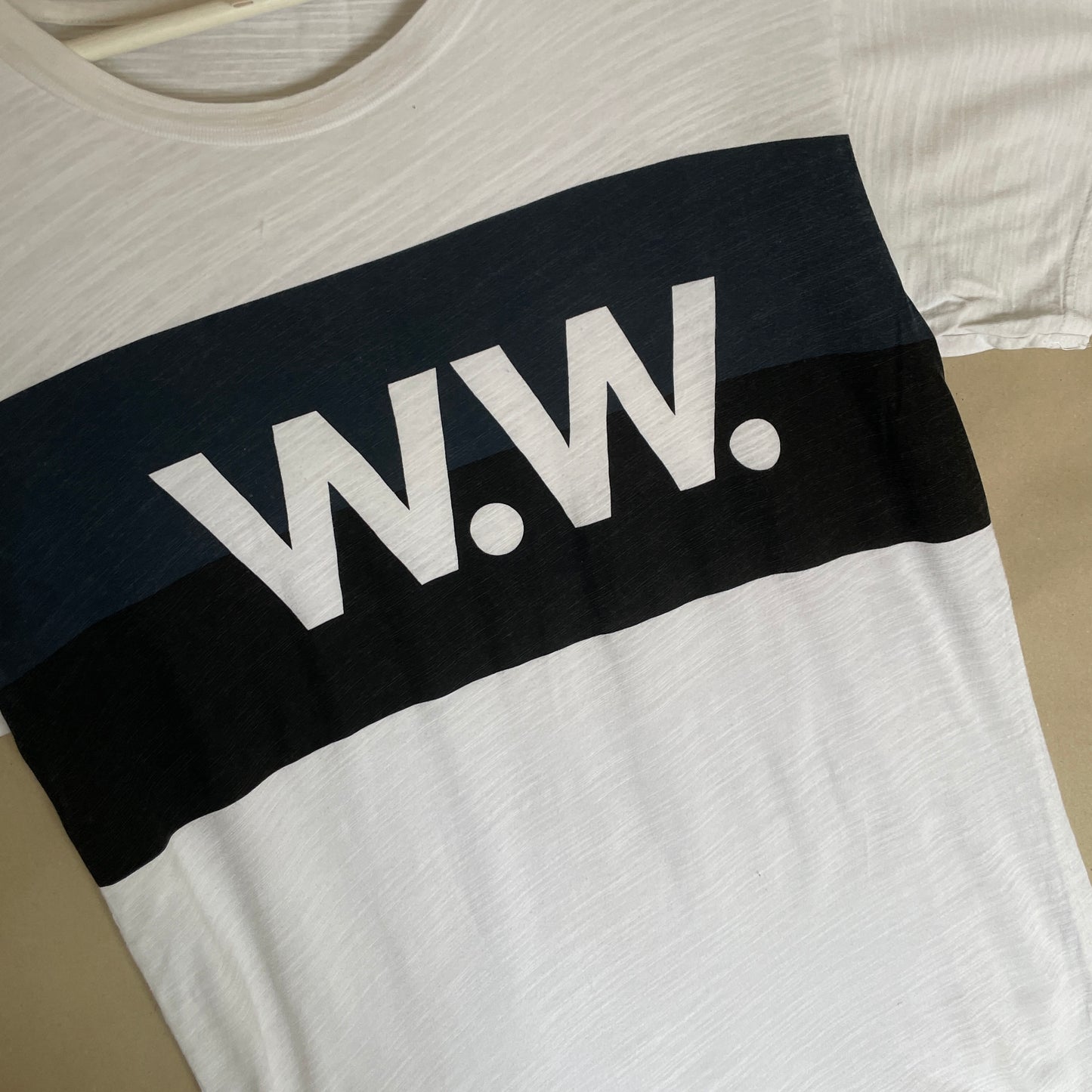 Hvid & Multifarvet Wood Wood T-Shirt