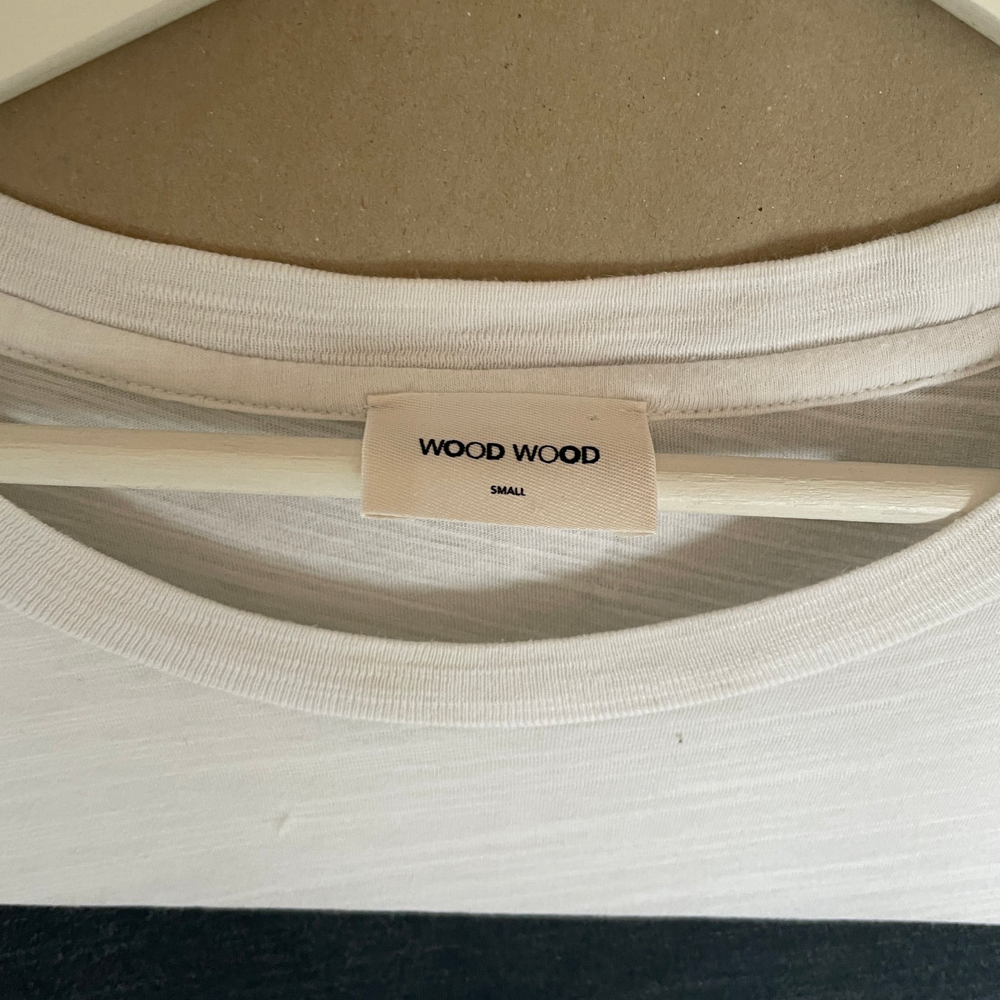 Hvid & Multifarvet Wood Wood T-Shirt