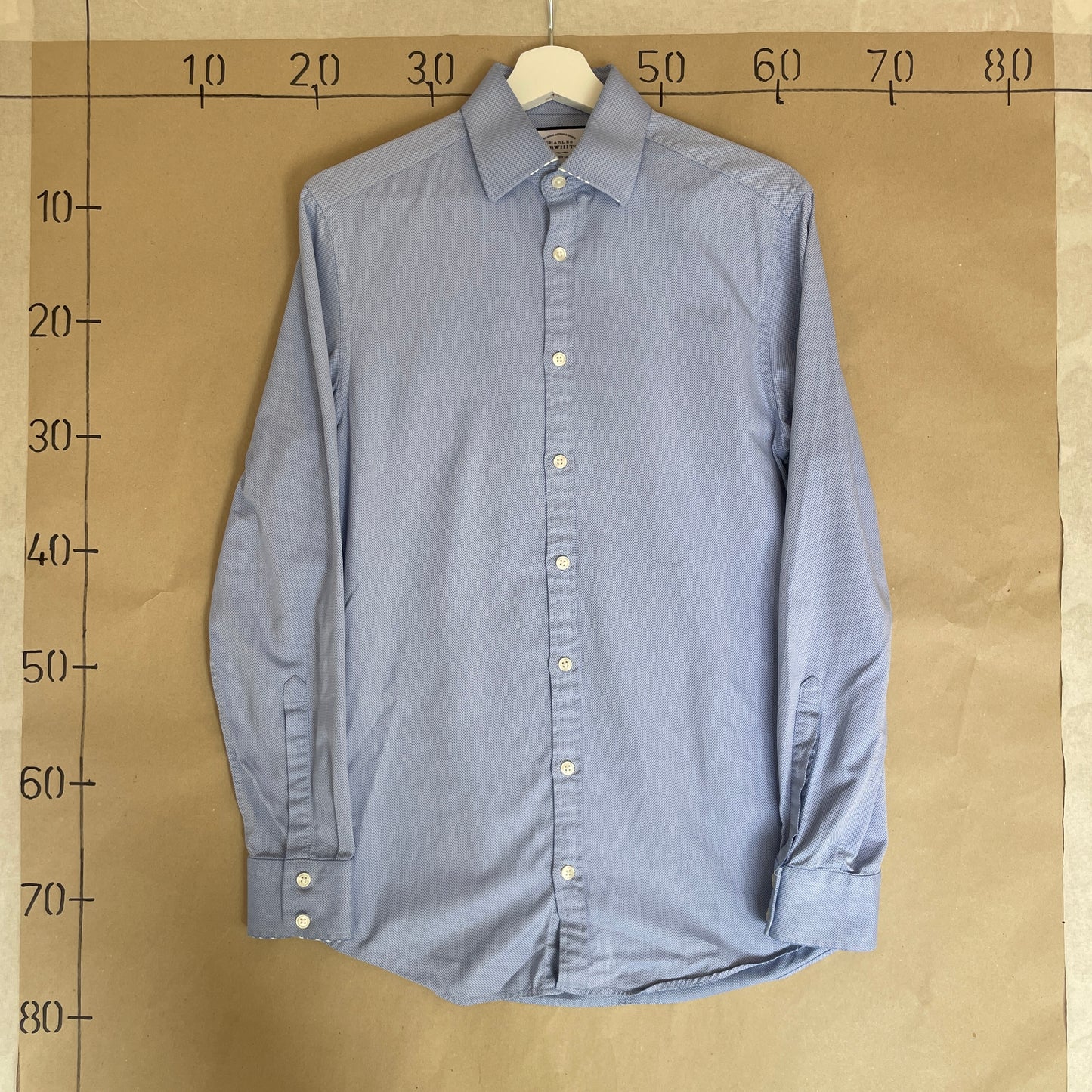 Lyseblå Charles Tyrwhitt Skjorte