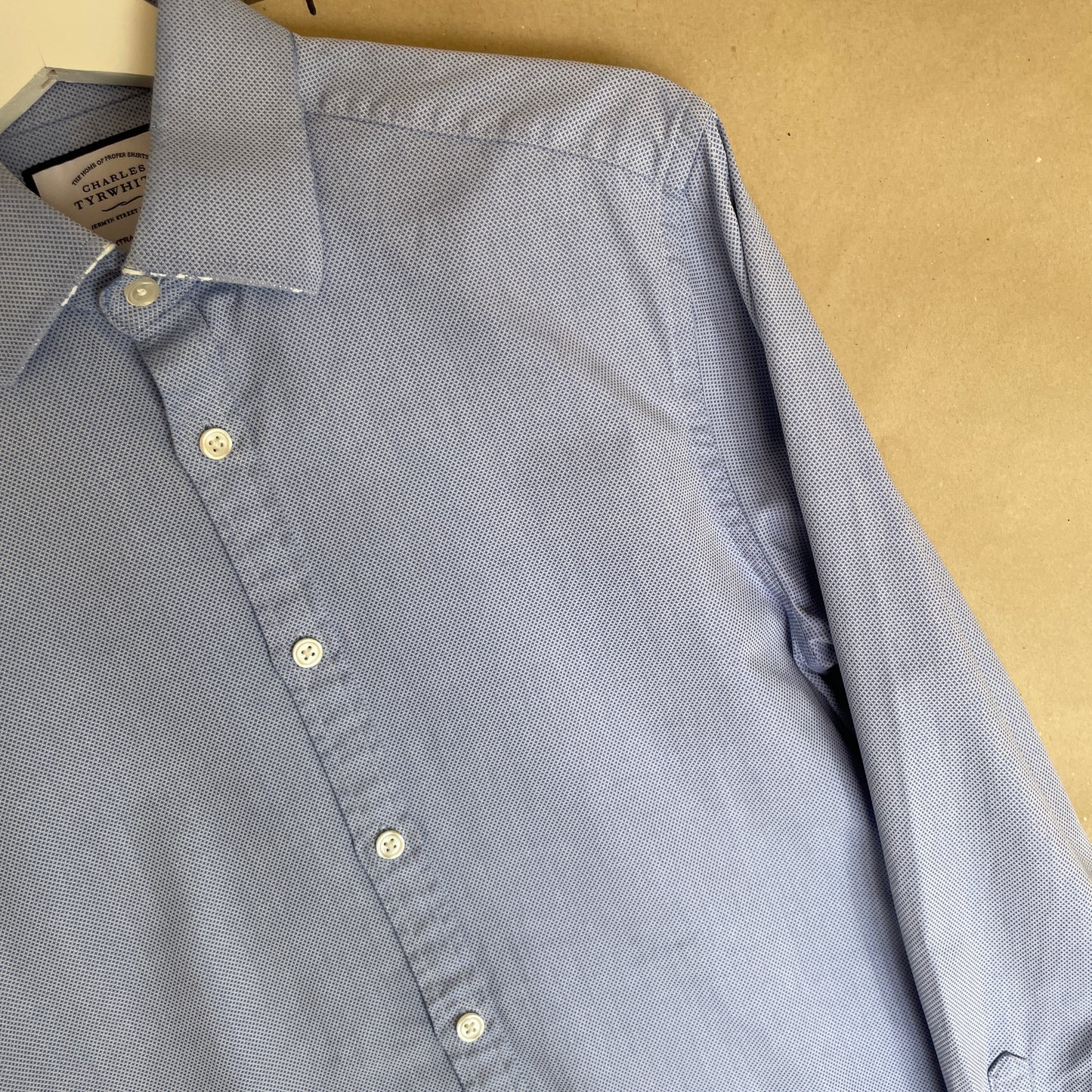 Lyseblå Charles Tyrwhitt Skjorte