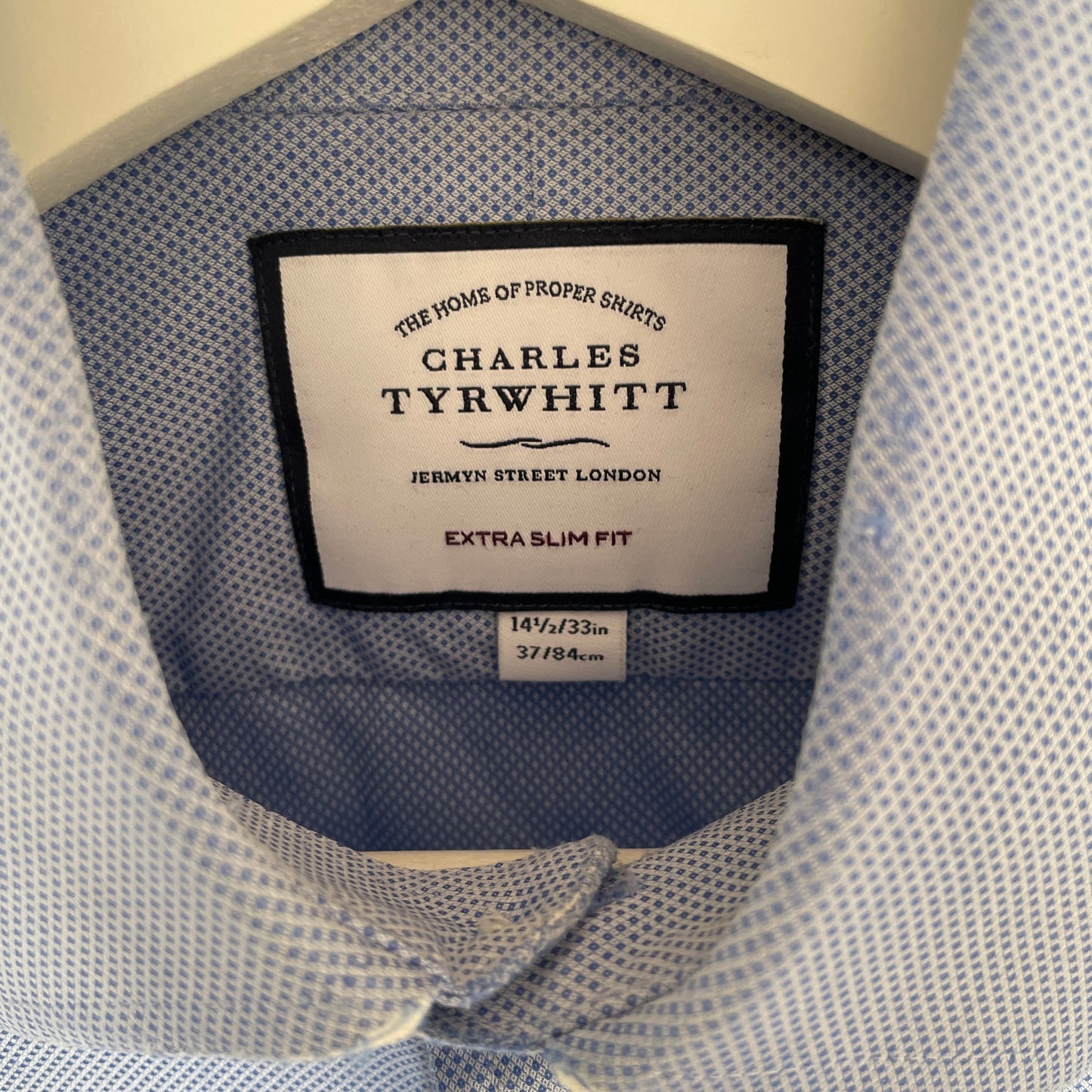 Lyseblå Charles Tyrwhitt Skjorte