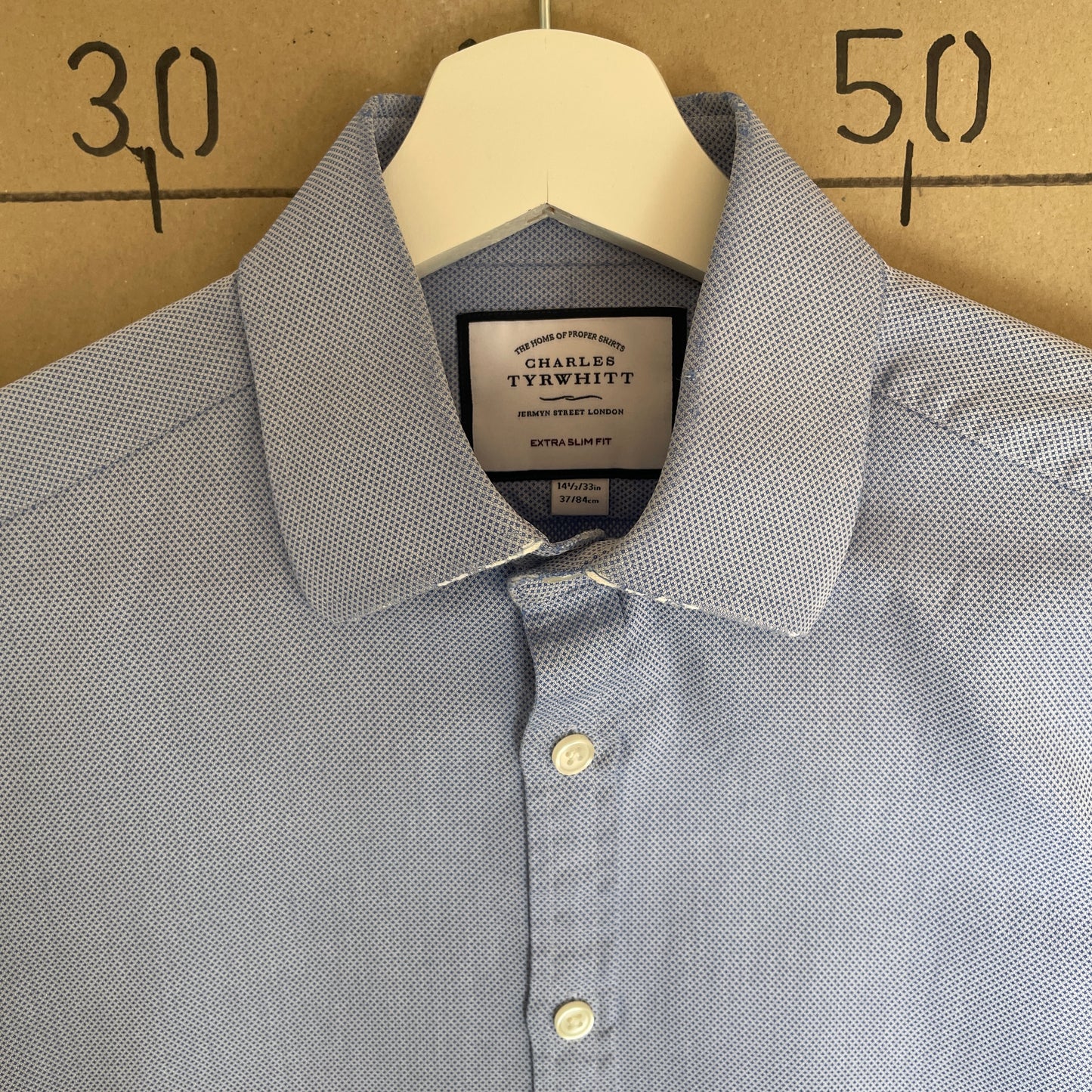 Lyseblå Charles Tyrwhitt Skjorte