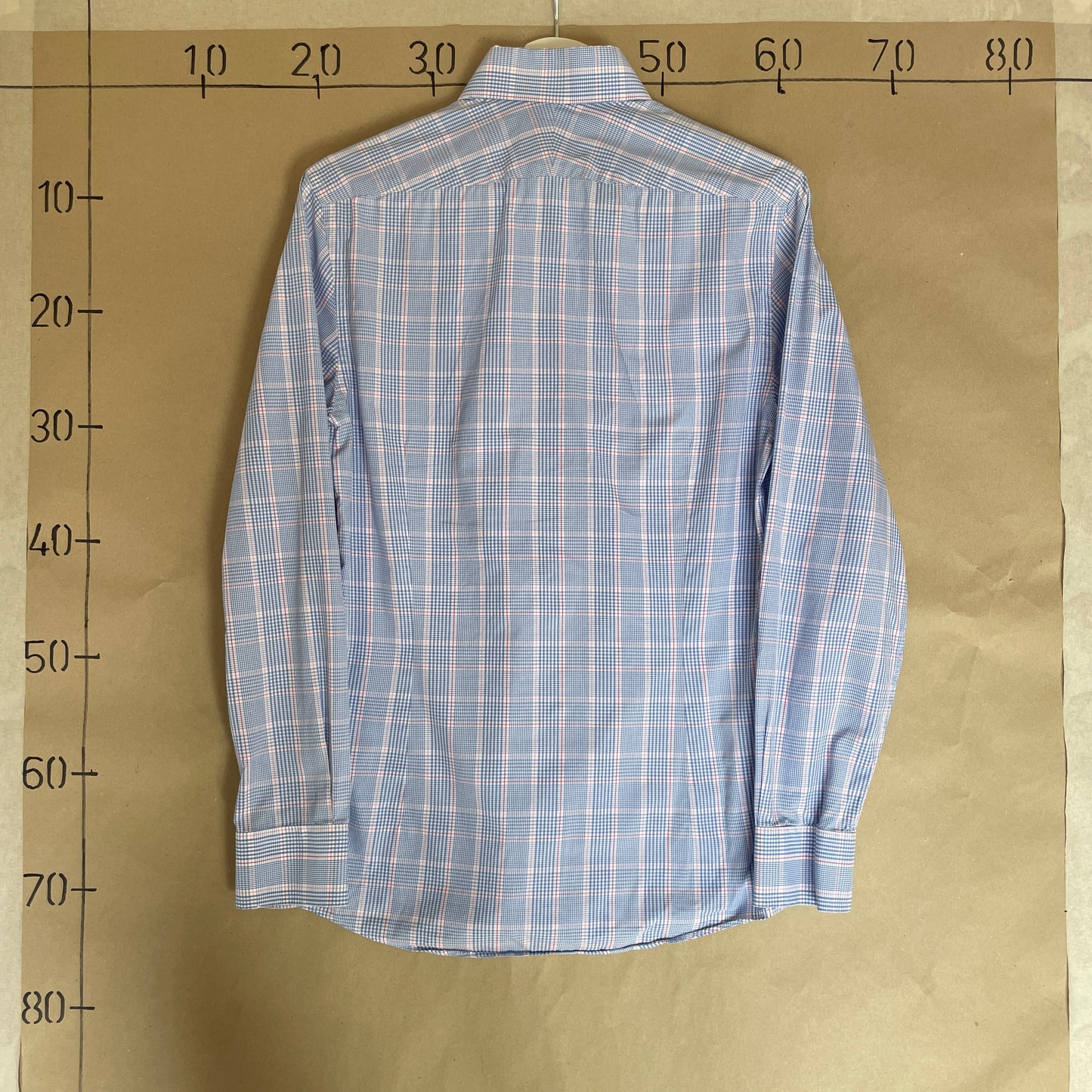 Blåternet Klassisk Charles Tyrwhitte Skjorte