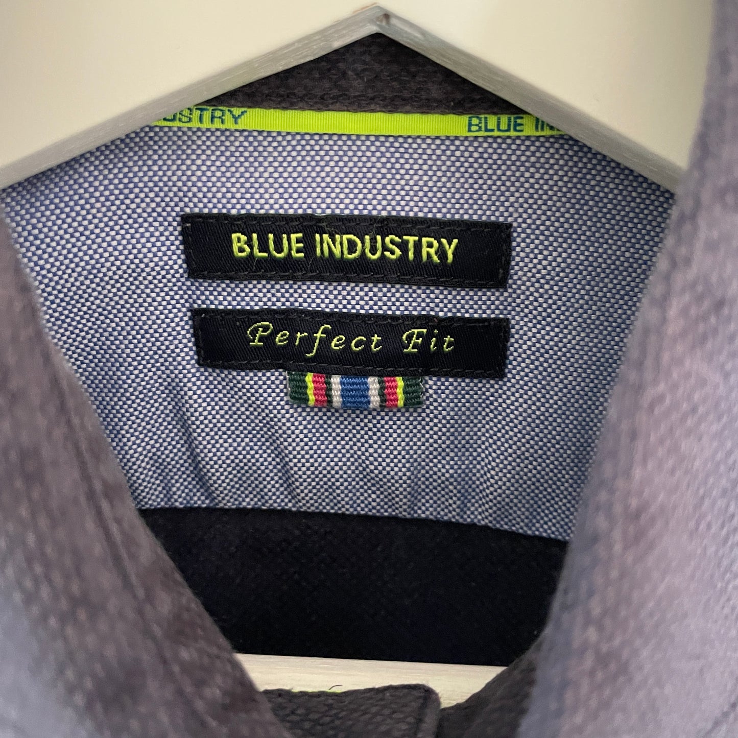 Navyblå Blue Industry Skjorte