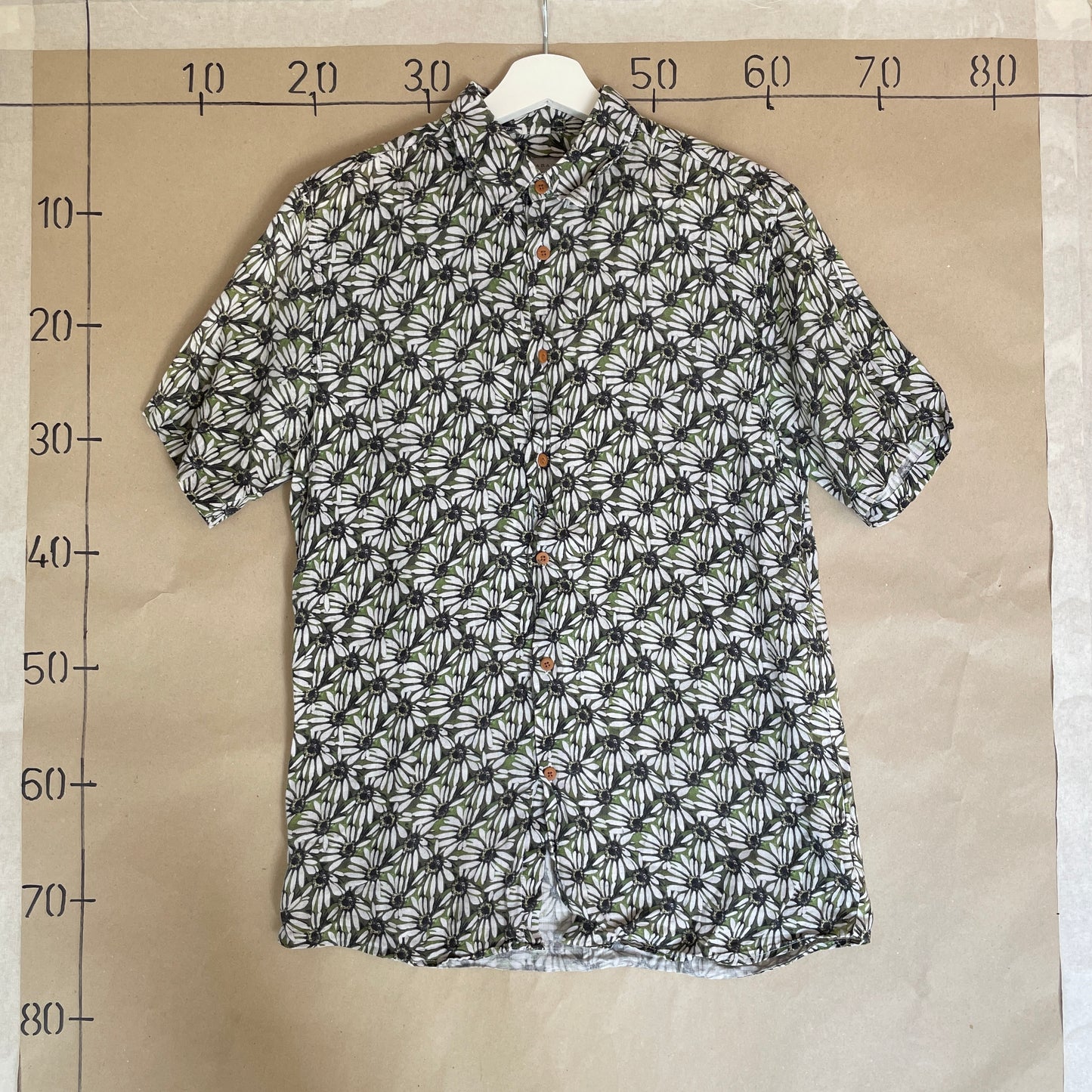 Blomsterprintet Zara Skjorte