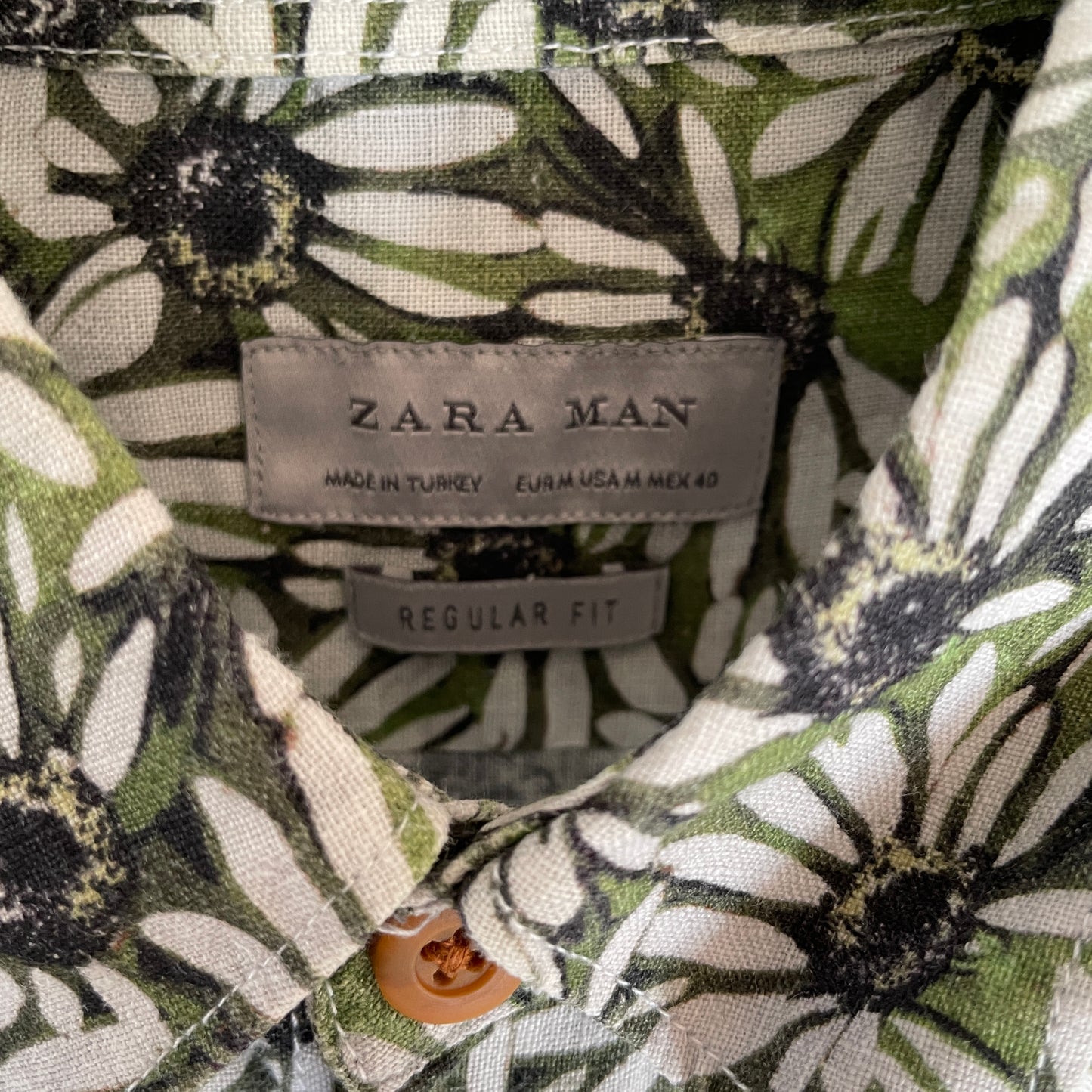 Blomsterprintet Zara Skjorte