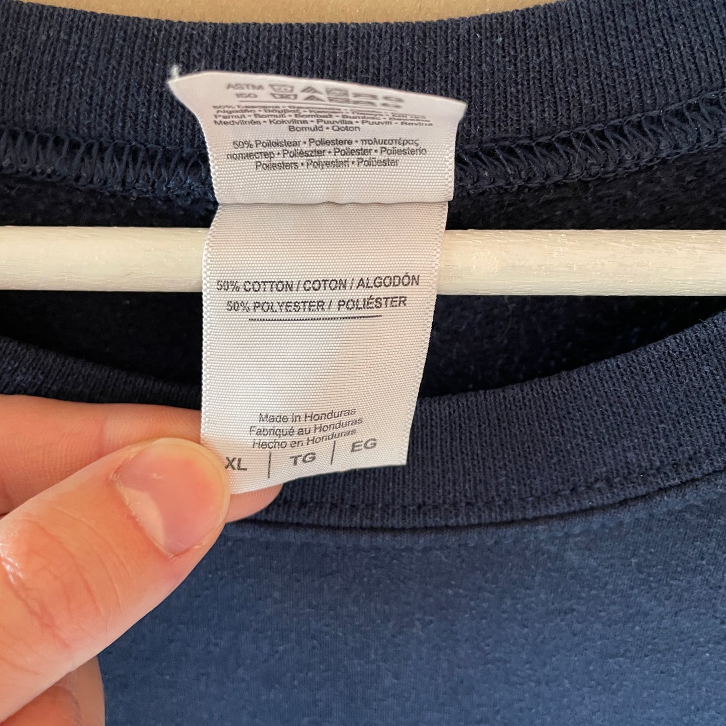 Blå Vintage Hesteridning Sigma Sweatshirt
