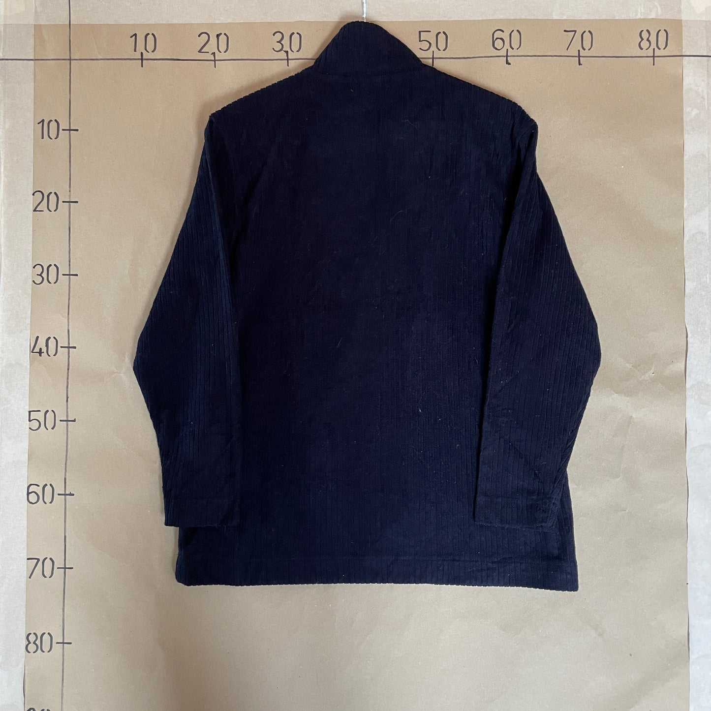 Mørkeblå Vintage Ralph Lauren Fleece Sweatshirt