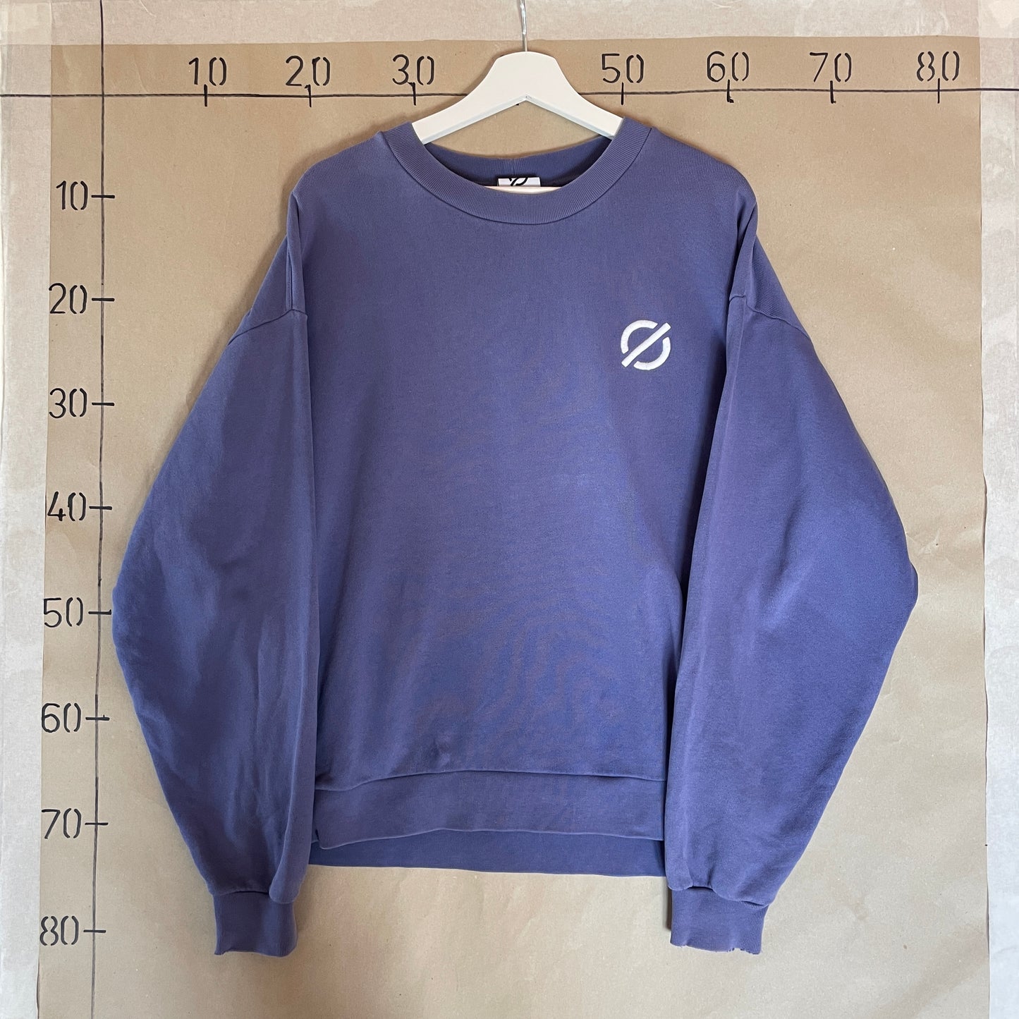 Blå Vintage Klassisk Ronning Sweatshirt
