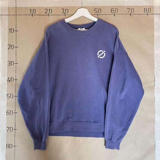 Blå Vintage Klassisk Ronning Sweatshirt