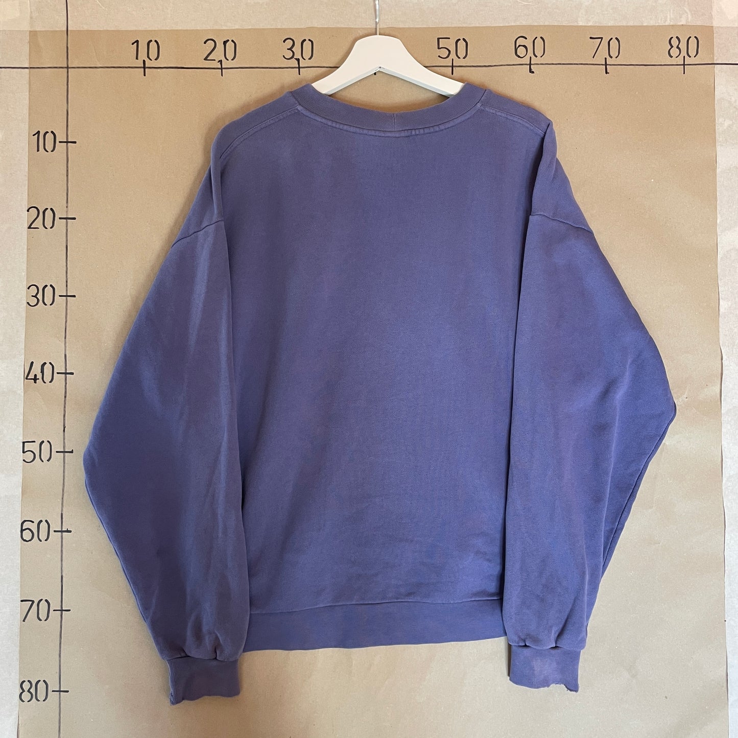 Blå Vintage Klassisk Ronning Sweatshirt