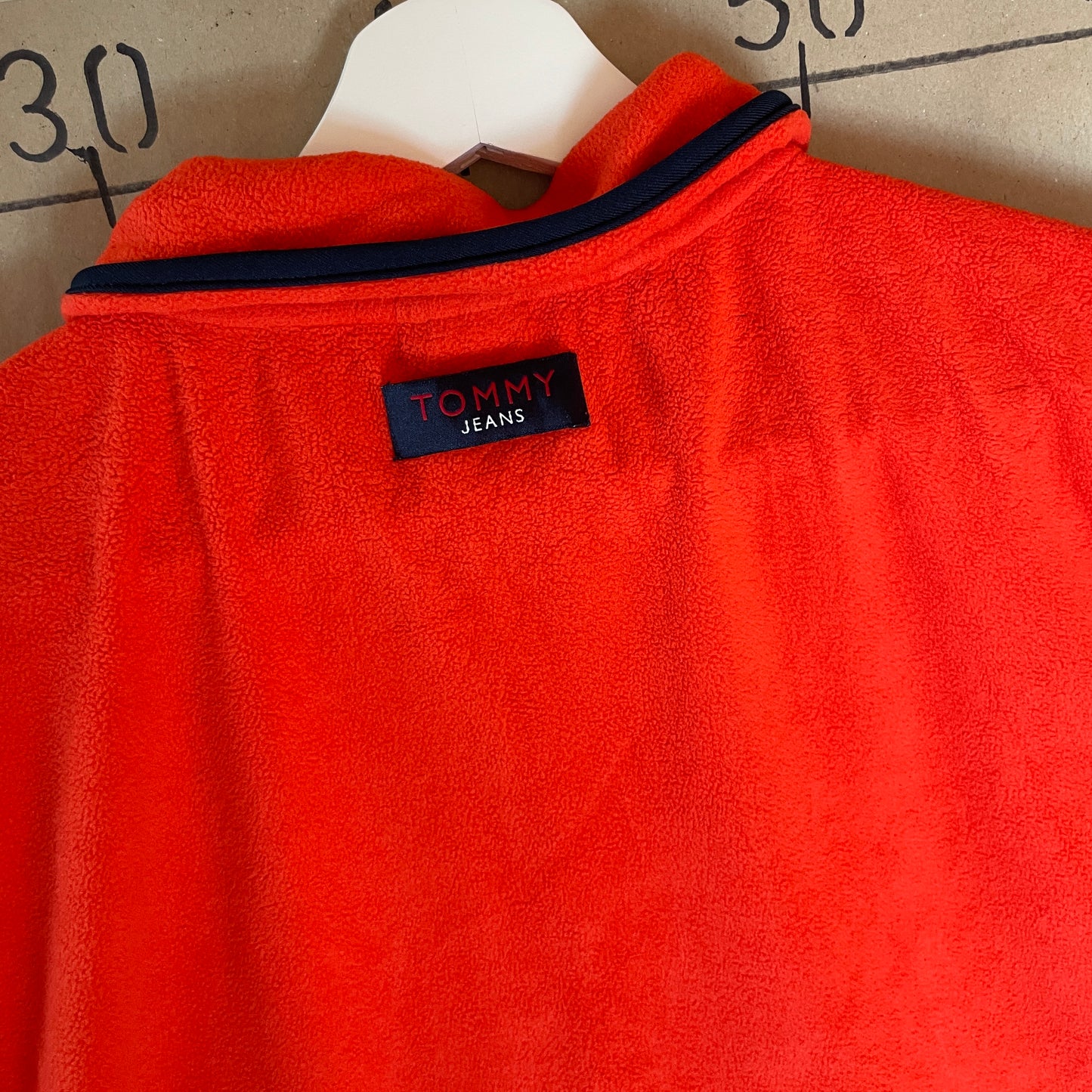 Rød Tommy Jeans Fleecevest