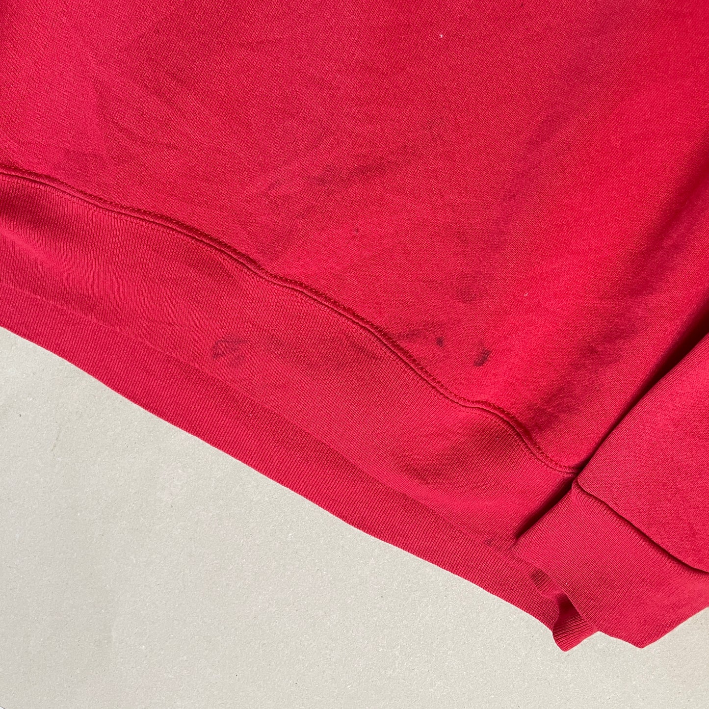 Rød Vintage Engineering Sweatshirt