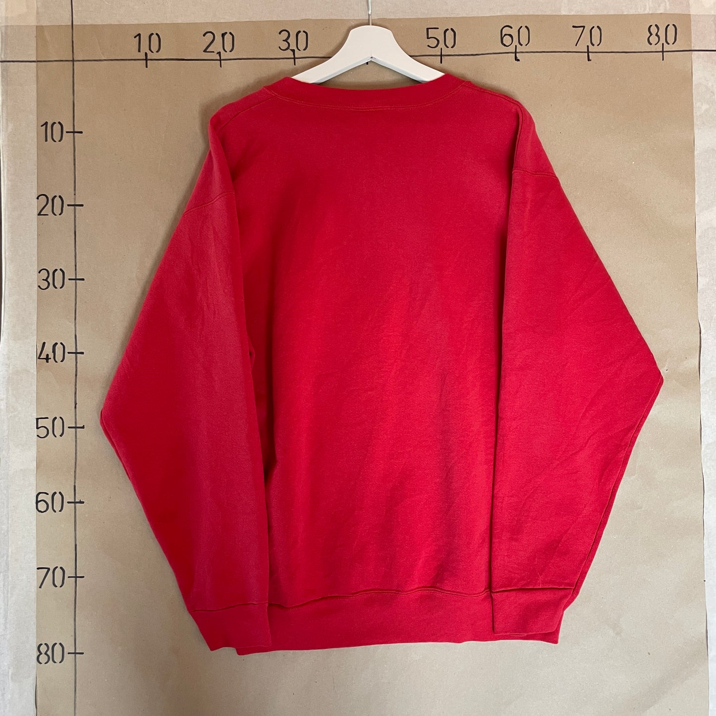 Rød Vintage Engineering Sweatshirt